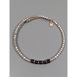 Keep Collective Red Glass Bead Wrap‎ Bracelet Beaded 7.5 in Stackable